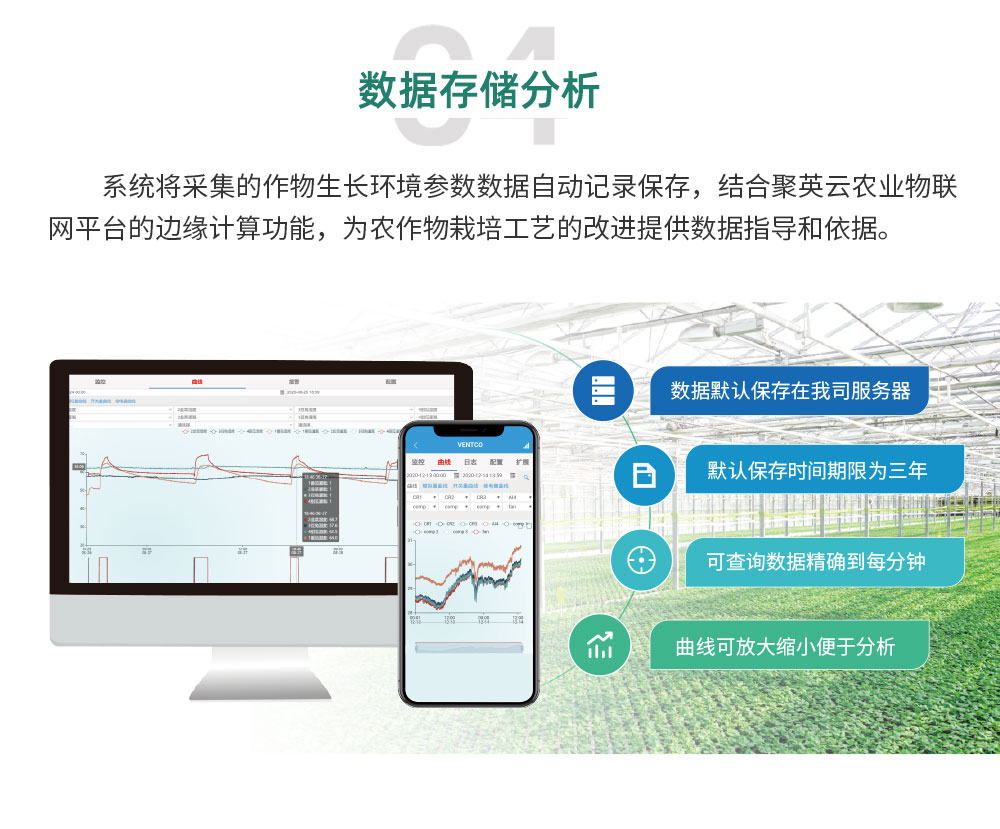 4路智慧农业控制系统基础版数据存储分析