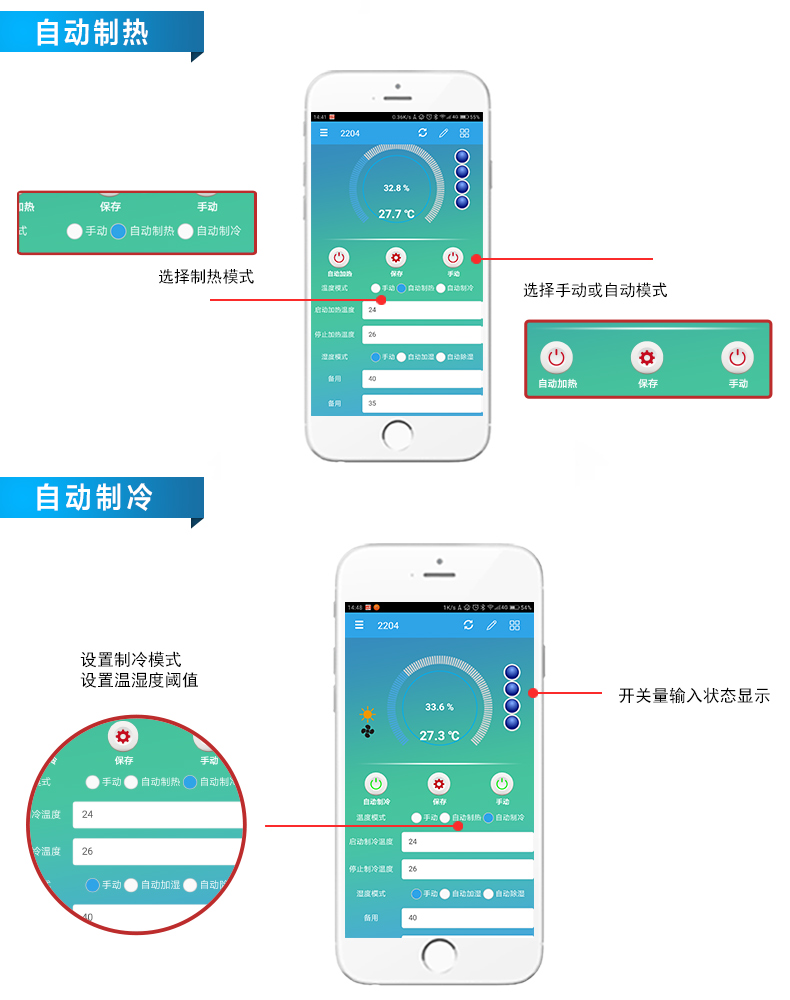 温湿度智能控制器自动控制功能 温湿度智能控制器自动控制功能