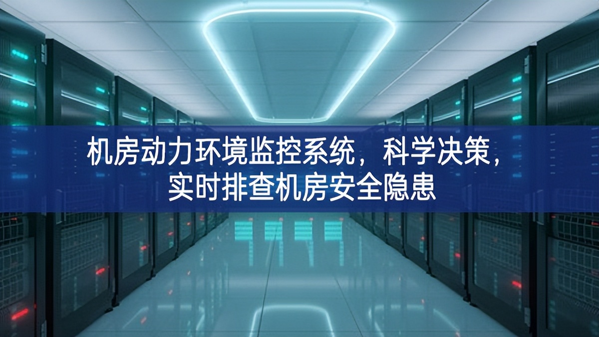 机房动力环境监控系统，科学决策，实时排查机房安全隐患