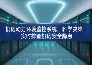 机房动力环境监控系统，科学决策，实时排查机房安全隐患