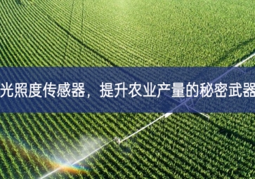 光照度传感器，提升农业产量的秘密武器