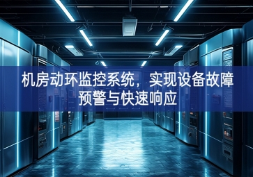 机房动环监控系统，实现设备故障预警与快速响应
