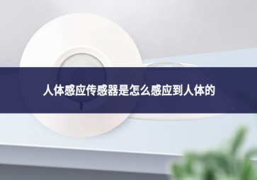 人体感应传感器是怎么感应到人体的