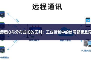 远程IO与分布式IO的区别：工业控制中的信号部署差异