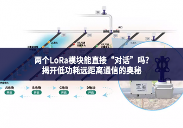 两个LoRa模块能直接“对话”吗?揭开低功耗远距离通信的奥秘