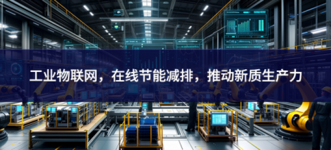 工业物联网，在线节能减排，推动新质生产力